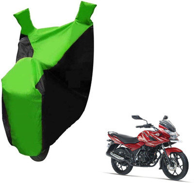 

Auto Age Two Wheeler Cover for Bajaj(Discover 150 f, Multicolor)