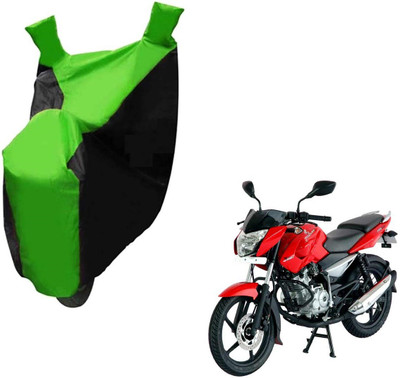 

Auto Age Two Wheeler Cover for Bajaj(Pulsar 135 LS DTS-i, Multicolor)