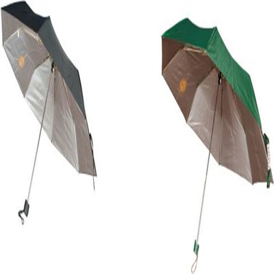 

ZVR Pakiza Nylon Green 3 Fold Pack Of 2(1 Black) Umbrella(Green)