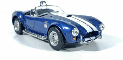 

Jack Royal 1965 Shelby Cobra 427 model metal car(Blue)