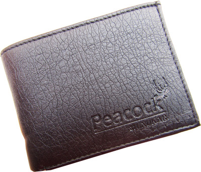 

PEACOCK MUNDKAR Boys Black, Tan Artificial Leather Wallet(7 Card Slots)