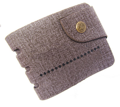 

POLAND Boys Black Canvas, Denim, Jute Wallet(4 Card Slots)