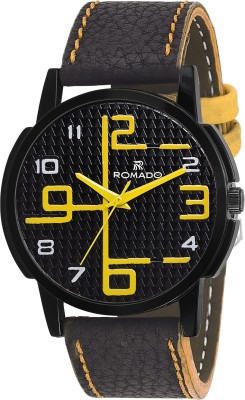 ROMADO BLK-YLW STUNNING YELLOW Watch  - For Boys   Watches  (ROMADO)