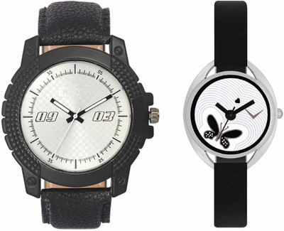 

Volga VL38VT01 Exclusive Leather & Plastic Boys & Girls Combo Watch - For Men & Women