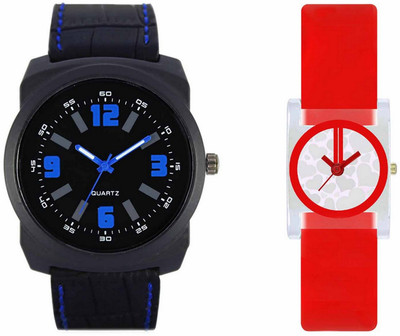 View ADK VL32VT09 New Fancy Designer Festive Exclusive Attractive Girls & Boys Combo Watch  - For Men & Women Wrist Watches Price Online(ADK)