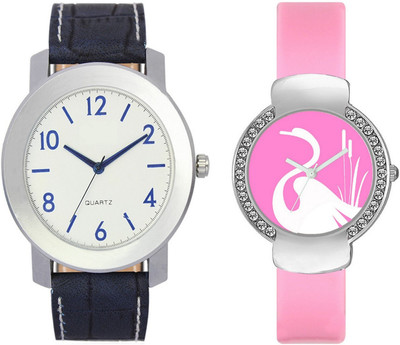 View ADK VL11VT24 New Fancy Designer Festive Exclusive Attractive Girls & Boys Combo Watch  - For Men & Women Wrist Watches Price Online(ADK)