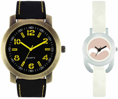 

Volga VL33VT20 Exclusive Leather & Plastic Boys & Girls Combo Watch - For Men & Women