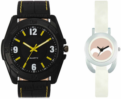 

Volga VL17VT20 Exclusive Leather & Plastic Boys & Girls Combo Watch - For Men & Women