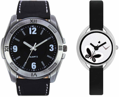 

Volga VL34VT01 Exclusive Leather & Plastic Boys & Girls Combo Watch - For Men & Women