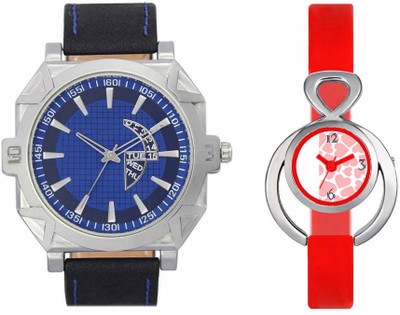 View ADK VL44VT14 New Fancy Designer Festive Exclusive Attractive Girls & Boys Combo Watch  - For Men & Women Wrist Watches Price Online(ADK)