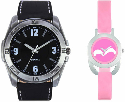 

Volga VL34VT18 Exclusive Leather & Plastic Boys & Girls Combo Watch - For Men & Women
