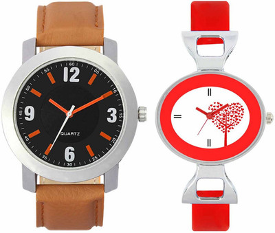 

Volga VL28VT31 Exclusive Leather & Plastic Boys & Girls Combo Watch - For Men & Women
