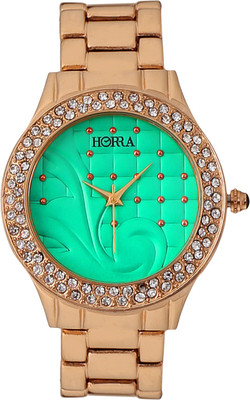 

Horra PB817FRGSGN31 Reina Series Green Dial Analog Watch - For Women