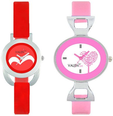 

VALENTIME VT19-30 Colorful Beautiful Womens Combo Wrist Watch - For Girls