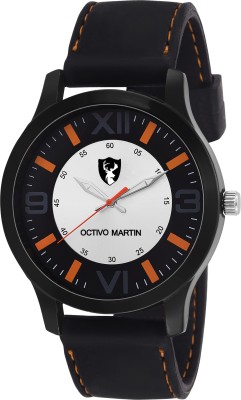 OCTIVO MARTIN OM-LT 1004 Orange Watch  - For Men   Watches  (OCTIVO MARTIN)
