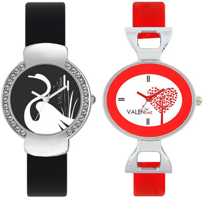 

VALENTIME VT21-31 Colorful Beautiful Womens Combo Wrist Watch - For Girls