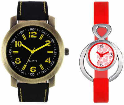View ADK VL33VT14 New Fancy Designer Festive Exclusive Attractive Girls & Boys Combo Watch  - For Men & Women Wrist Watches Price Online(ADK)