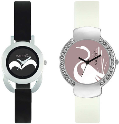 

VALENTIME VT16-26 Colorful Beautiful Womens Combo Wrist Watch - For Girls
