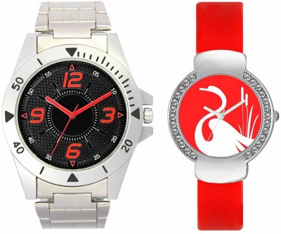 ADK VL02VT25 New Fancy Designer Festive Exclusive Attractive Girls & Boys Combo Watch  - For Men & Women   Watches  (ADK)
