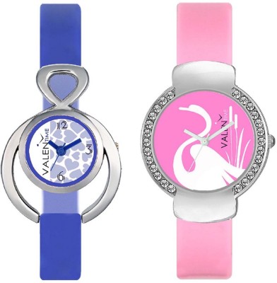 VALENTIME VT12-24 Colorful Beautiful Womens Combo Wrist Watch  - For Girls   Watches  (Valentime)