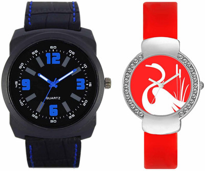 

Volga VL32VT25 Exclusive Leather & Plastic Boys & Girls Combo Watch - For Men & Women