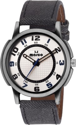 MARCO matte mr-lr4402-grey denim grey Watch  - For Men   Watches  (Marco)