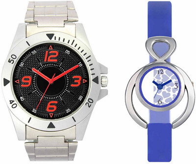 View ADK VL02VT12 New Fancy Designer Festive Exclusive Attractive Girls & Boys Combo Watch  - For Men & Women Wrist Watches Price Online(ADK)