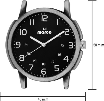 MARCO matte mr-lr4401-blk denim grey Watch  - For Men   Watches  (Marco)