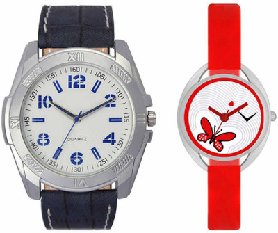 View ADK VL24VT04 New Fancy Designer Festive Exclusive Attractive Girls & Boys Combo Watch  - For Men & Women Wrist Watches Price Online(ADK)