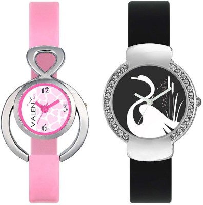 VALENTIME VT13-21 Colorful Beautiful Womens Combo Wrist Watch  - For Girls   Watches  (Valentime)