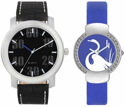 View ADK VL39VT23 New Fancy Designer Festive Exclusive Attractive Girls & Boys Combo Watch  - For Men & Women Wrist Watches Price Online(ADK)