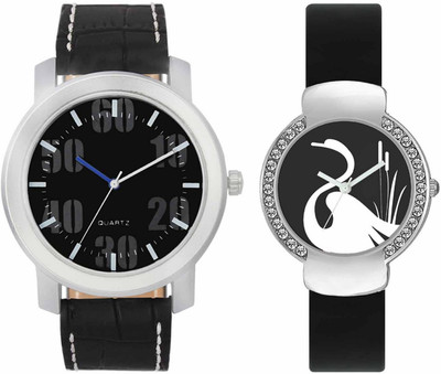 

Volga VL39VT21 Exclusive Leather & Plastic Boys & Girls Combo Watch - For Men & Women