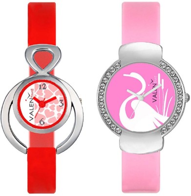 VALENTIME VT14-24 Colorful Beautiful Womens Combo Wrist Watch  - For Girls   Watches  (Valentime)