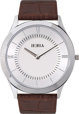 

Horra PB817MELS5 Slimline Series Silver Dial Analog Watch - For Men