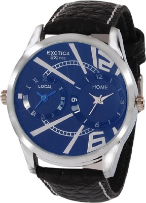 Exotica Fashion RB-EF-80-Dual-Blue Watch  - For Men   Watches  (Exotica Fashion)