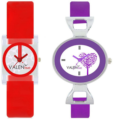 

VALENTIME VT9-28 Colorful Beautiful Womens Combo Wrist Watch - For Girls