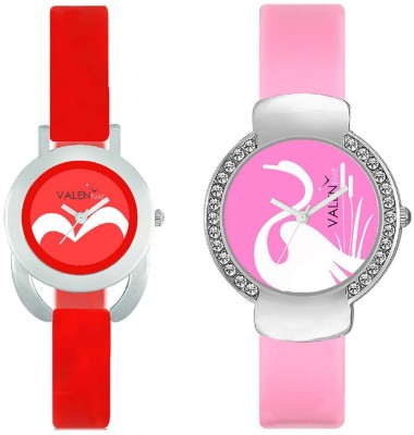 VALENTIME VT19-24 Colorful Beautiful Womens Combo Wrist Watch  - For Girls   Watches  (Valentime)