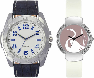 

Volga VL24VT26 Exclusive Leather & Plastic Boys & Girls Combo Watch - For Men & Women
