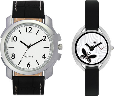 

Volga VL12VT01 Exclusive Leather & Plastic Boys & Girls Combo Watch - For Men & Women