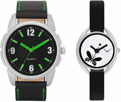 

Volga VL26VT01 Exclusive Leather & Plastic Boys & Girls Combo Watch - For Men & Women