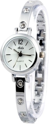 Aelo Silver Metal Chain Watch  - For Women   Watches  (Aelo)