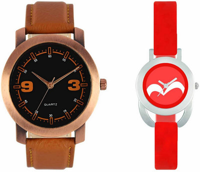 View ADK VL21VT19 New Fancy Designer Festive Exclusive Attractive Girls & Boys Combo Watch  - For Men & Women Wrist Watches Price Online(ADK)