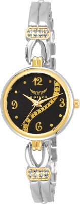 VIKINGS LADIES VK-LR-019-BLK-TWO TONE IGP TWO TONE SERIES Watch  - For Girls   Watches  (VIKINGS)