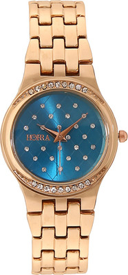 

Horra PB817FRGBL66 Reina Series Blue Dial Analog Watch - For Women