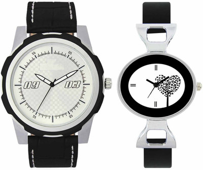 

Volga VL40VT27 Exclusive Leather & Plastic Boys & Girls Combo Watch - For Men & Women