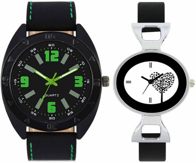 View Volga VL18VT27 Exclusive Leather & Plastic Boys & Girls Combo Watch  - For Men & Women Wrist Watches Price Online(Volga)