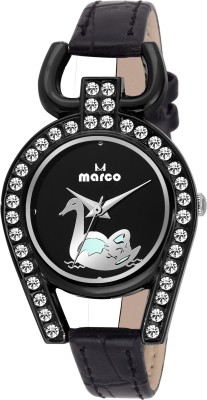 MARCO jewel mr-lrd02 all black Watch  - For Women   Watches  (Marco)