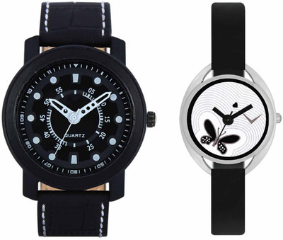 

Volga VL15VT01 Exclusive Leather & Plastic Boys & Girls Combo Watch - For Men & Women