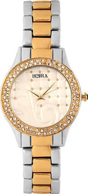 

Horra PB817FRGW30 Reina Series Ivory Dial Analog Watch - For Women