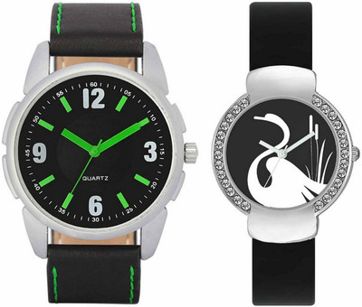 View ADK VL26VT21 New Fancy Designer Festive Exclusive Attractive Girls & Boys Combo Watch  - For Men & Women Wrist Watches Price Online(ADK)